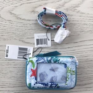 NWT vera bradley wallet & lanyard